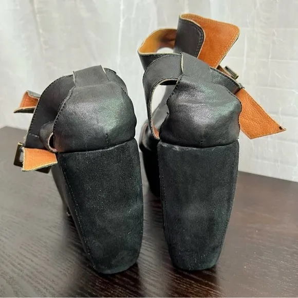 Gee Wawa Shannon Platform Wedge Sandals  9