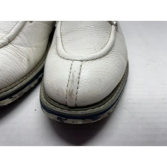 G/Fore G4 Split Toe Golf Sneakers Gallivanter Men's 10.5 White/Camo Sole Shoes