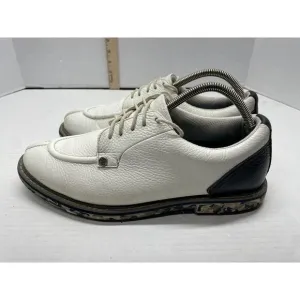 G/Fore G4 Split Toe Golf Sneakers Gallivanter Men's 10.5 White/Camo Sole Shoes