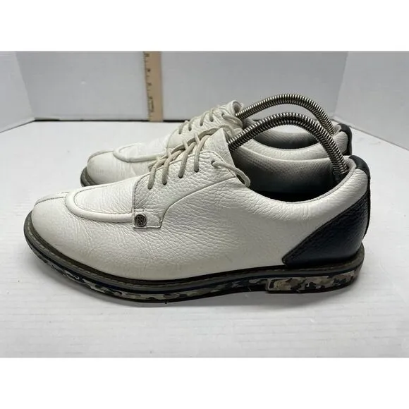 G/Fore G4 Split Toe Golf Sneakers Gallivanter Men's 10.5 White/Camo Sole Shoes