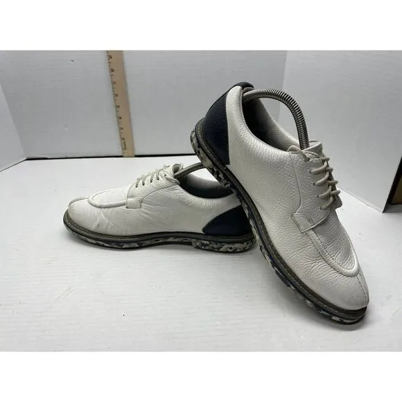 G/Fore G4 Split Toe Golf Sneakers Gallivanter Men's 10.5 White/Camo Sole Shoes
