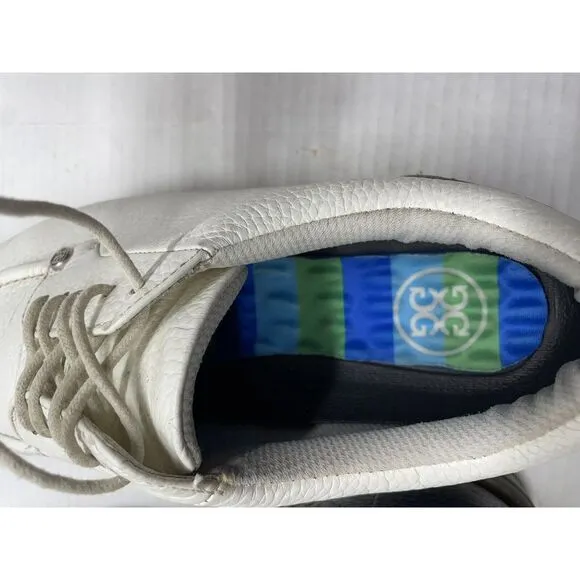 G/Fore G4 Split Toe Golf Sneakers Gallivanter Men's 10.5 White/Camo Sole Shoes