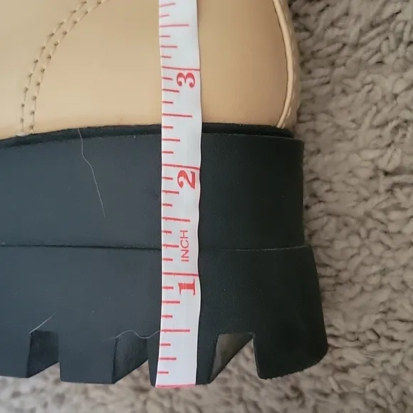 Gianni Bini zip platform boots
