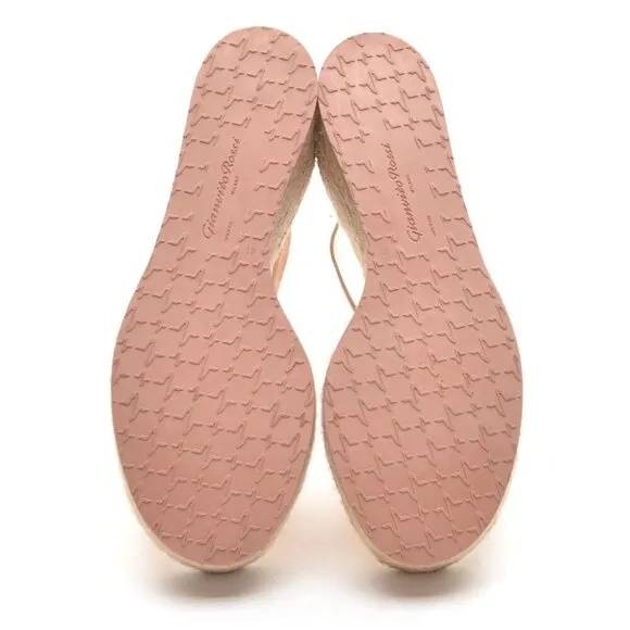 Gianvito Rossi Portofino Praline Espadrille Sandals 41