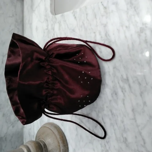 Girls' Garnet American Girl Dress and purse with Matching Doll Outfit.