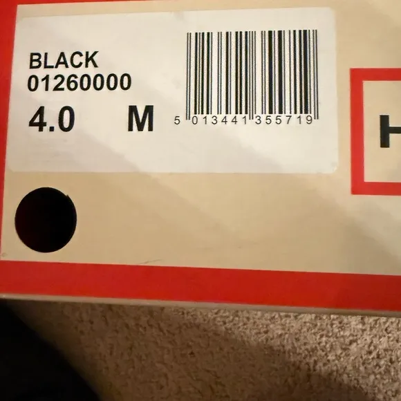 Girls size 4 new black hunter boots