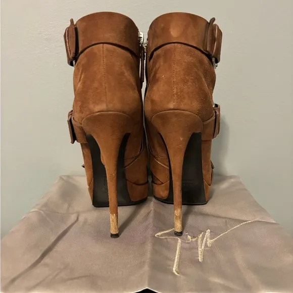 Giuseppe Zanotti Sigaro Stiletto Boots, Excellent Condition, Size 39/8.5