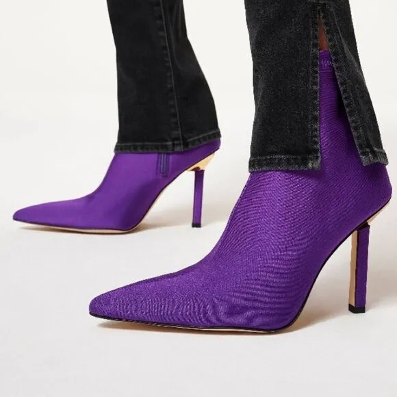 Good American Neoprene Kickstand Sock Bootie