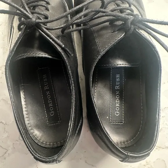 Gordon Rush Black Men’s Dress Shoes
