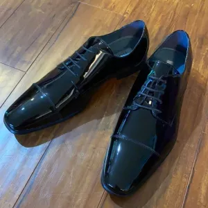 Gordon Rush Super Shiny Patent‎ Leather dress shoes New Condition