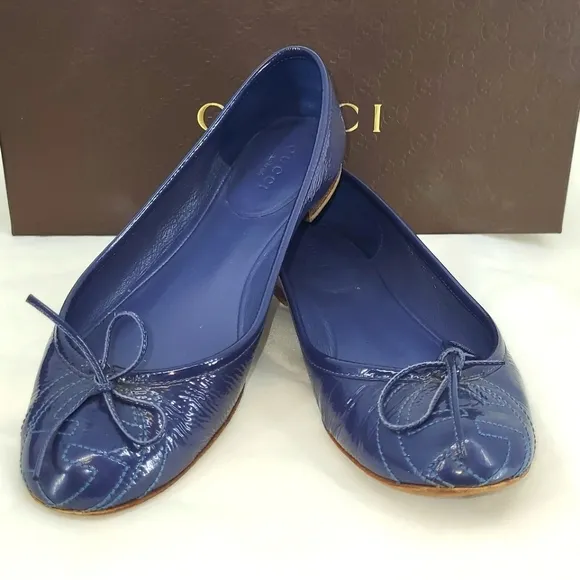Gucci Ballet Flats Embroidered Monogram GG