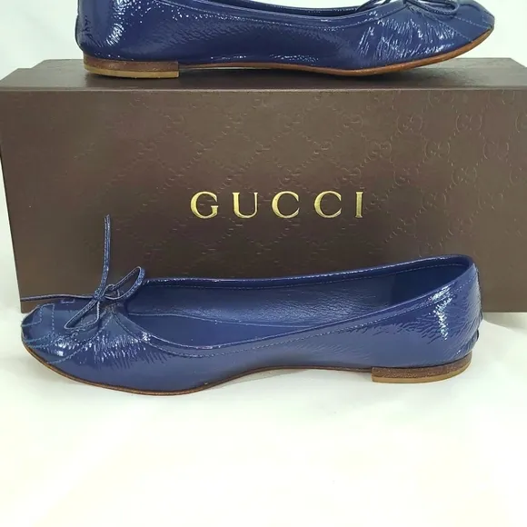 Gucci Ballet Flats Embroidered Monogram GG