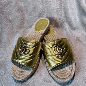 Gucci Espadrille Sandals