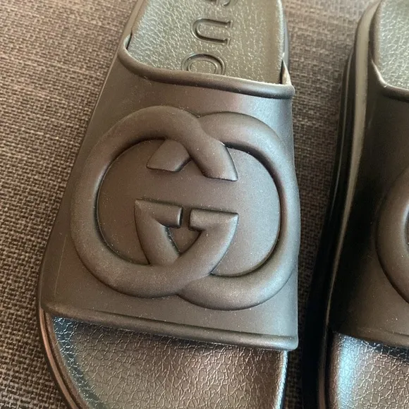 Gucci GG interlock platform sandals