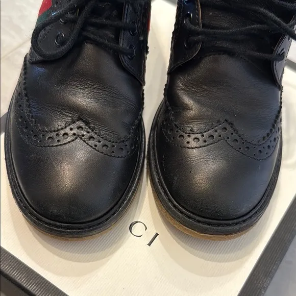 Gucci kids’ Darby Brogues Dress Shoes