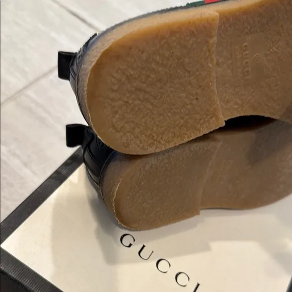 Gucci kids’ Darby Brogues Dress Shoes