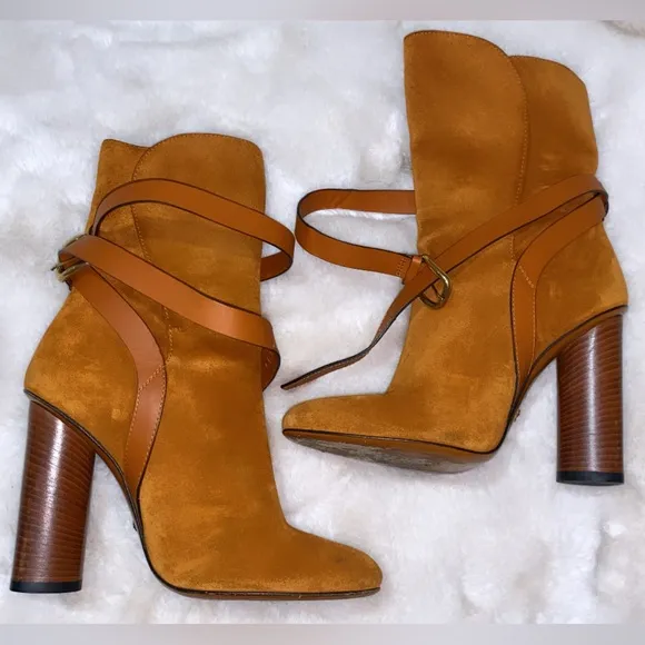 Gucci Suede Boots Size 36