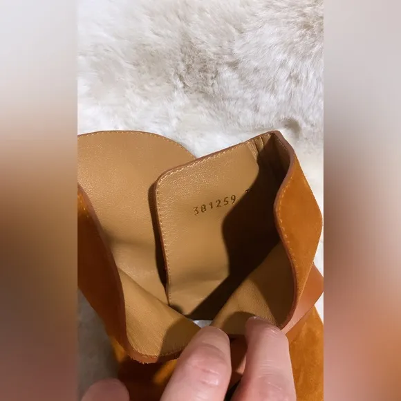 Gucci Suede Boots Size 36