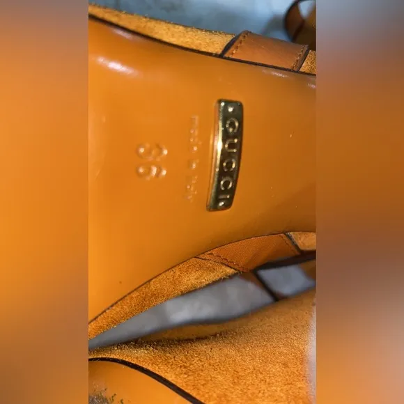 Gucci Suede Boots Size 36