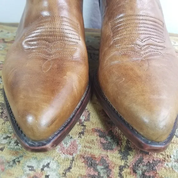 Guess by Georges Marciano leather cowboy boots