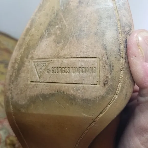 Guess by Georges Marciano leather cowboy boots
