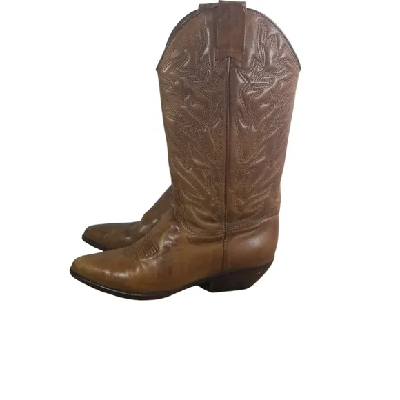 Guess by Georges Marciano leather cowboy boots