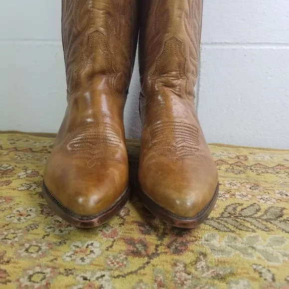 Guess by Georges Marciano leather cowboy boots