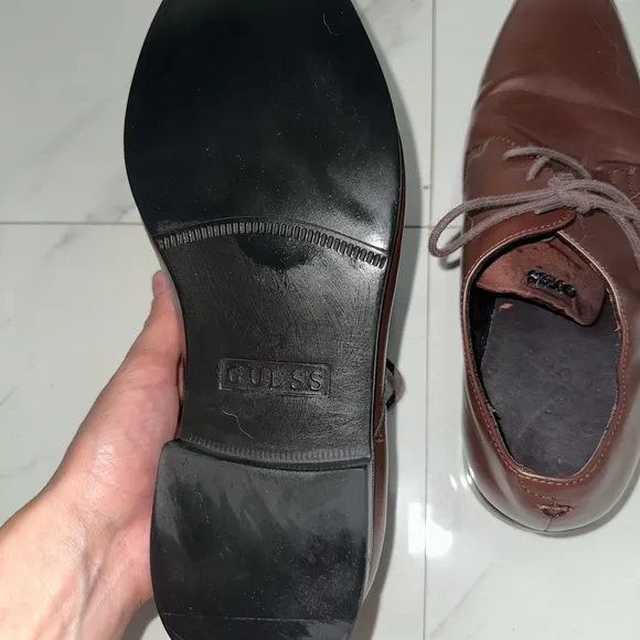 Guess mens dress shoes.