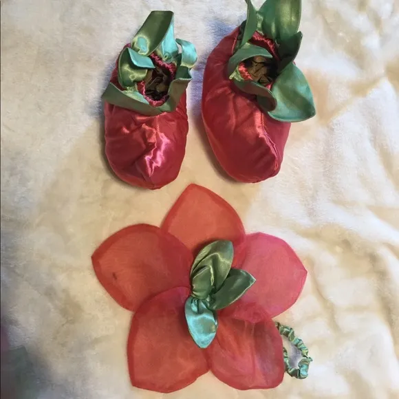 Gymboree NWT Pink Flower Fairy Costume Dress Set