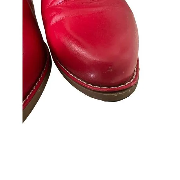 Gymboree 𝅺red western boots