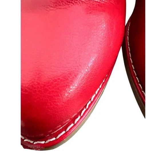 Gymboree 𝅺red western boots