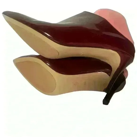 Halogen Atlantic-Pacific Black Andi Stiletto Pointy Toe Mule Shoes 8 M