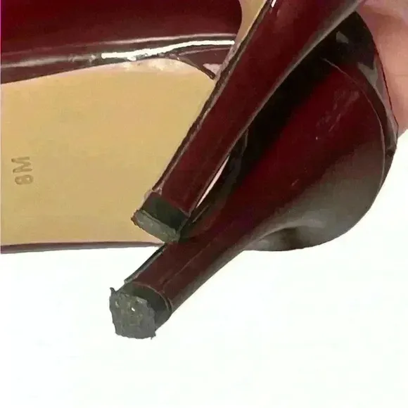 Halogen Atlantic-Pacific Black Andi Stiletto Pointy Toe Mule Shoes 8 M