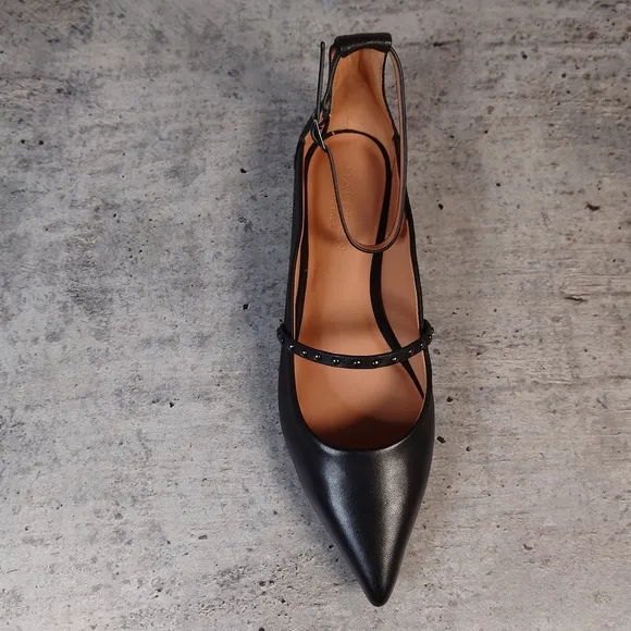 Halston Heritage Black Leather Shoes