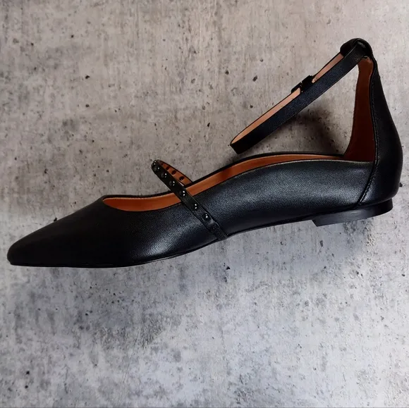 Halston Heritage Black Leather Shoes