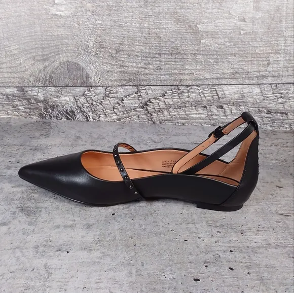 Halston Heritage Black Leather Shoes