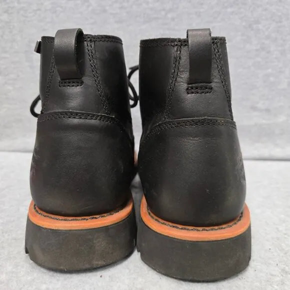 Harley Davidson Broxton Black Leather Chukka Boots Size 13