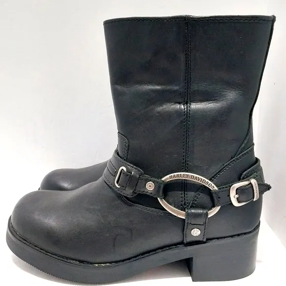 Harley-Davidson Christa Harness‎ Boots, Size 8.5| EUR 39.5