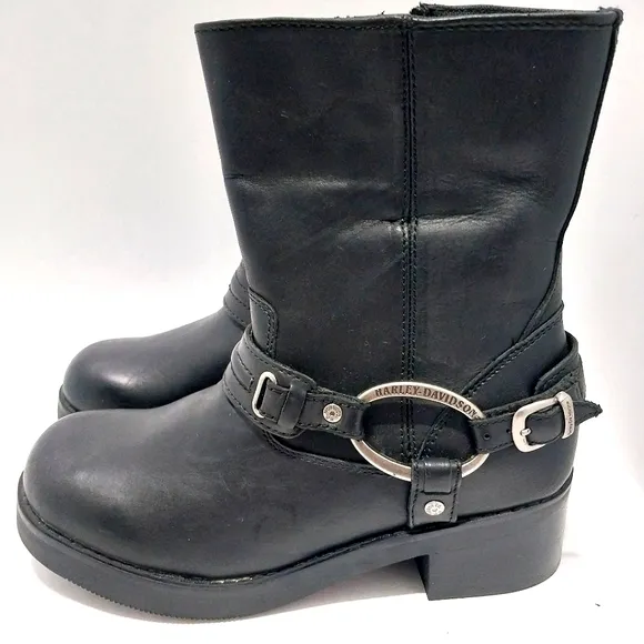 Harley-Davidson Christa Harness‎ Boots, Size 8.5| EUR 39.5