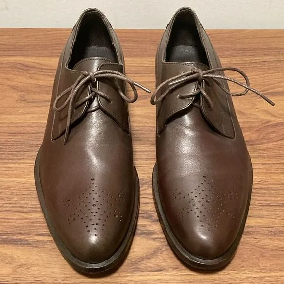 Harry’s of  London Brown Leather Derby Lace Up Mens Shoes. Size 43/US 11.
