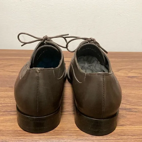 Harry’s of  London Brown Leather Derby Lace Up Mens Shoes. Size 43/US 11.
