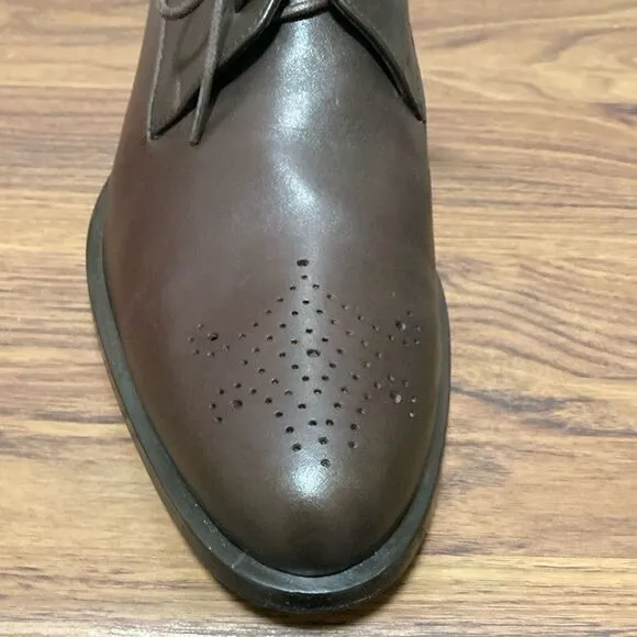 Harry’s of  London Brown Leather Derby Lace Up Mens Shoes. Size 43/US 11.