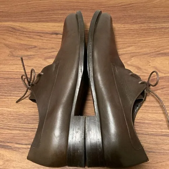 Harry’s of  London Brown Leather Derby Lace Up Mens Shoes. Size 43/US 11.
