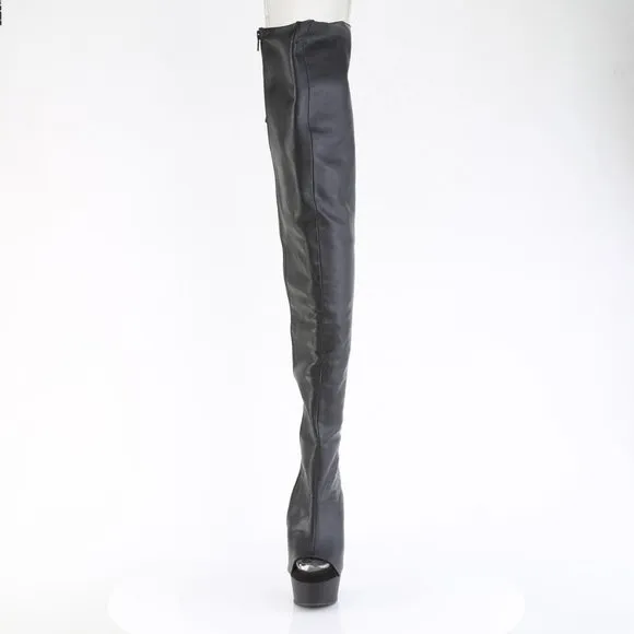 High Heel Platform Thigh High Boots