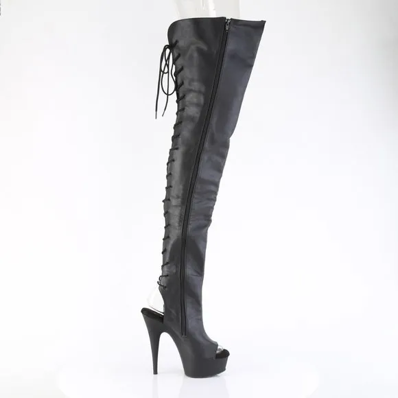 High Heel Platform Thigh High Boots