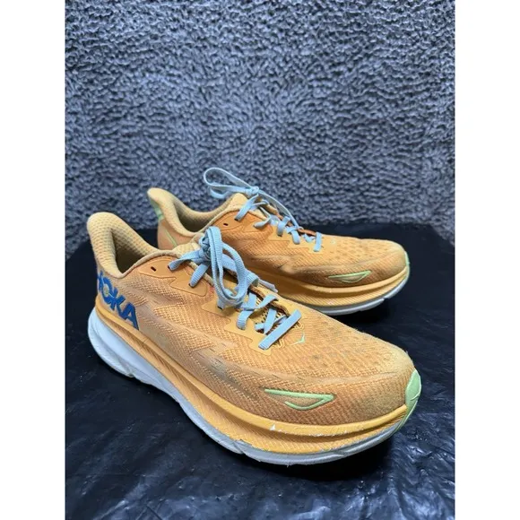 Hoka Mens Clifton 9 Mens Size 11D Running Shoes Athletic Sneakers 1127895 SRSH