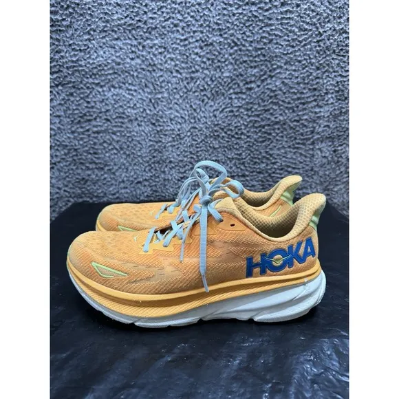 Hoka Mens Clifton 9 Mens Size 11D Running Shoes Athletic Sneakers 1127895 SRSH
