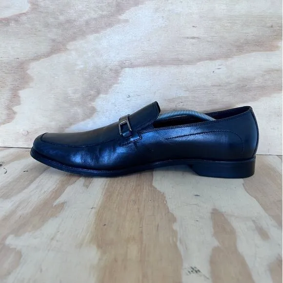 Hugo Boss - Dikko - Loafer Dress shoes - Black - Men's - 12 - 50200774