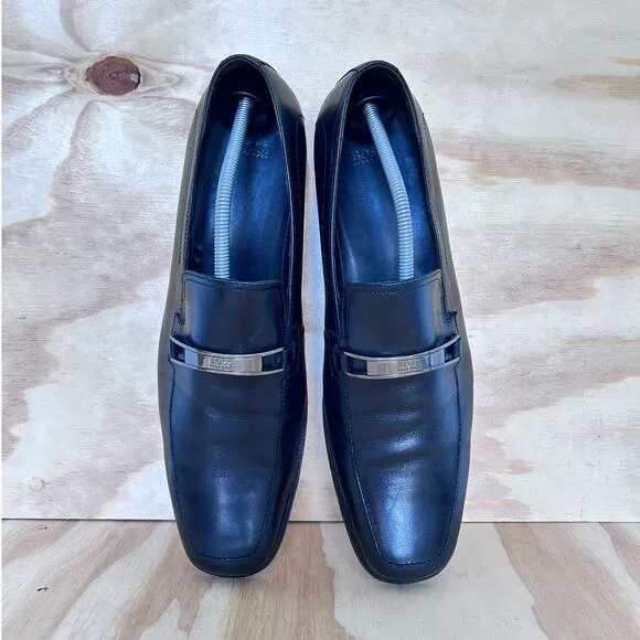Hugo Boss - Dikko - Loafer Dress shoes - Black - Men's - 12 - 50200774