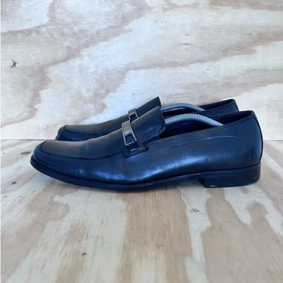 Hugo Boss - Dikko - Loafer Dress shoes - Black - Men's - 12 - 50200774